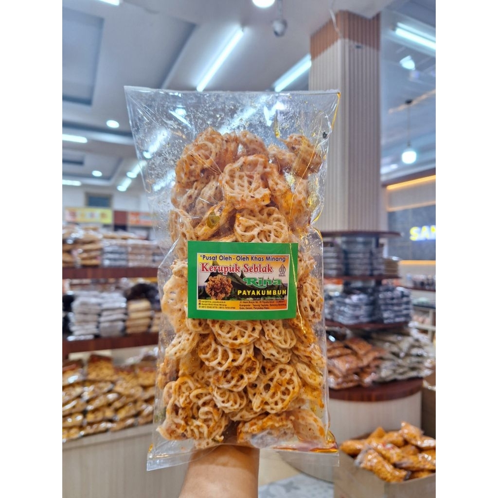 Kerupuk Seblak [250gr] Sanjai Rina Payakumbuh
