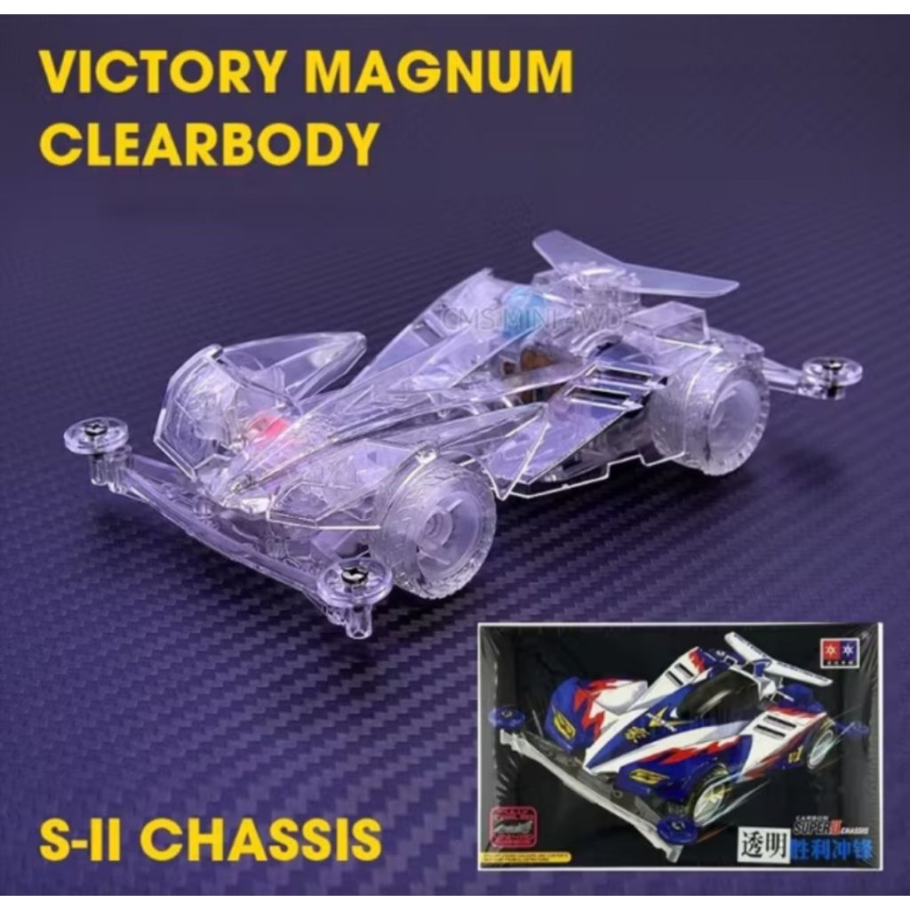 DAXING MINI 4WD VICTORY MAGNUM CLEAR SPECIAL  [ SUPER 2 CHASSIS  ]