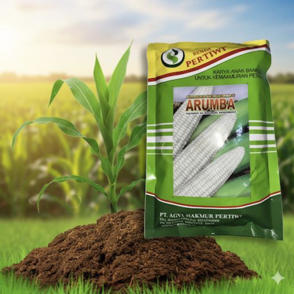 Benih jagung pulut manis hibrida F1