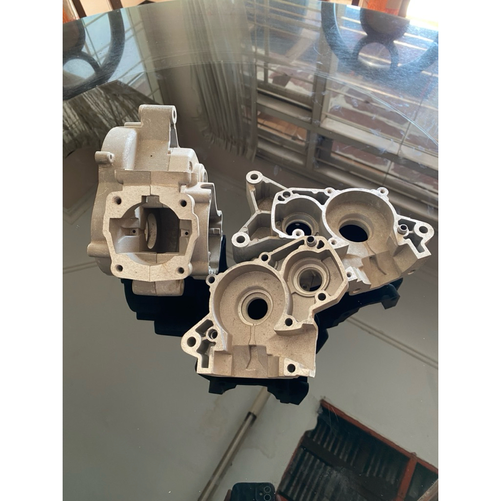 crangkase-bak mesin set minitrail gx50cc