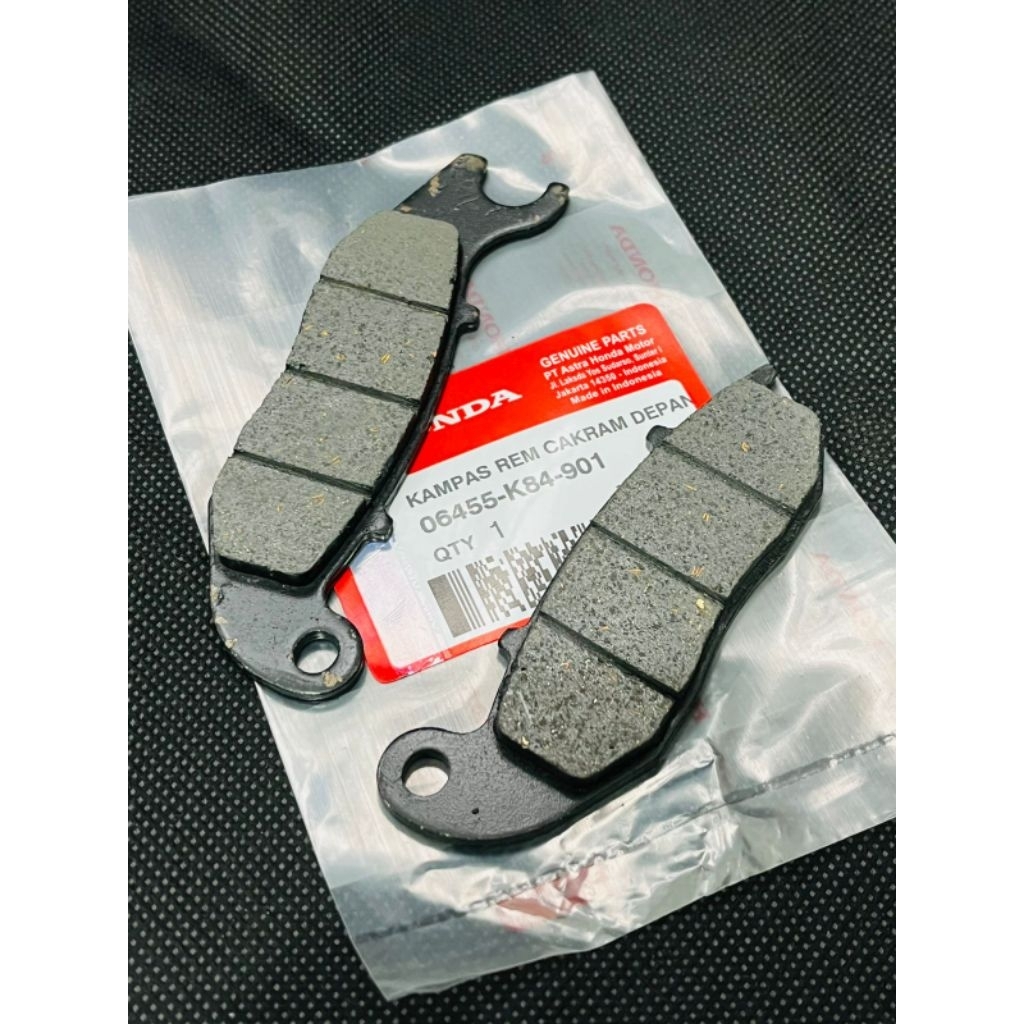 Kampas Rem Depan K84 Honda PCX 160 ADV 160 ABS CRF 150 Ori lokal