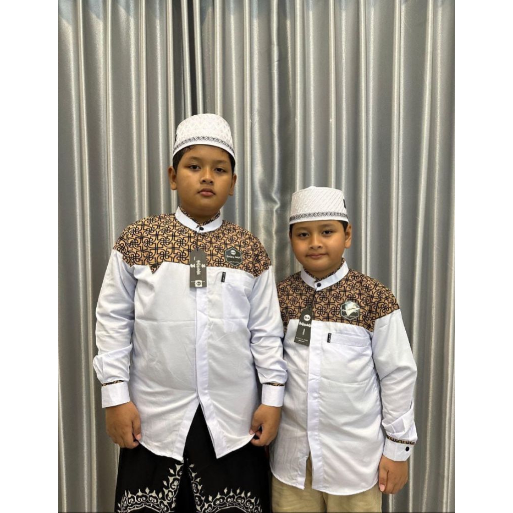 BAJU KOKO ANAK SET SARUNG