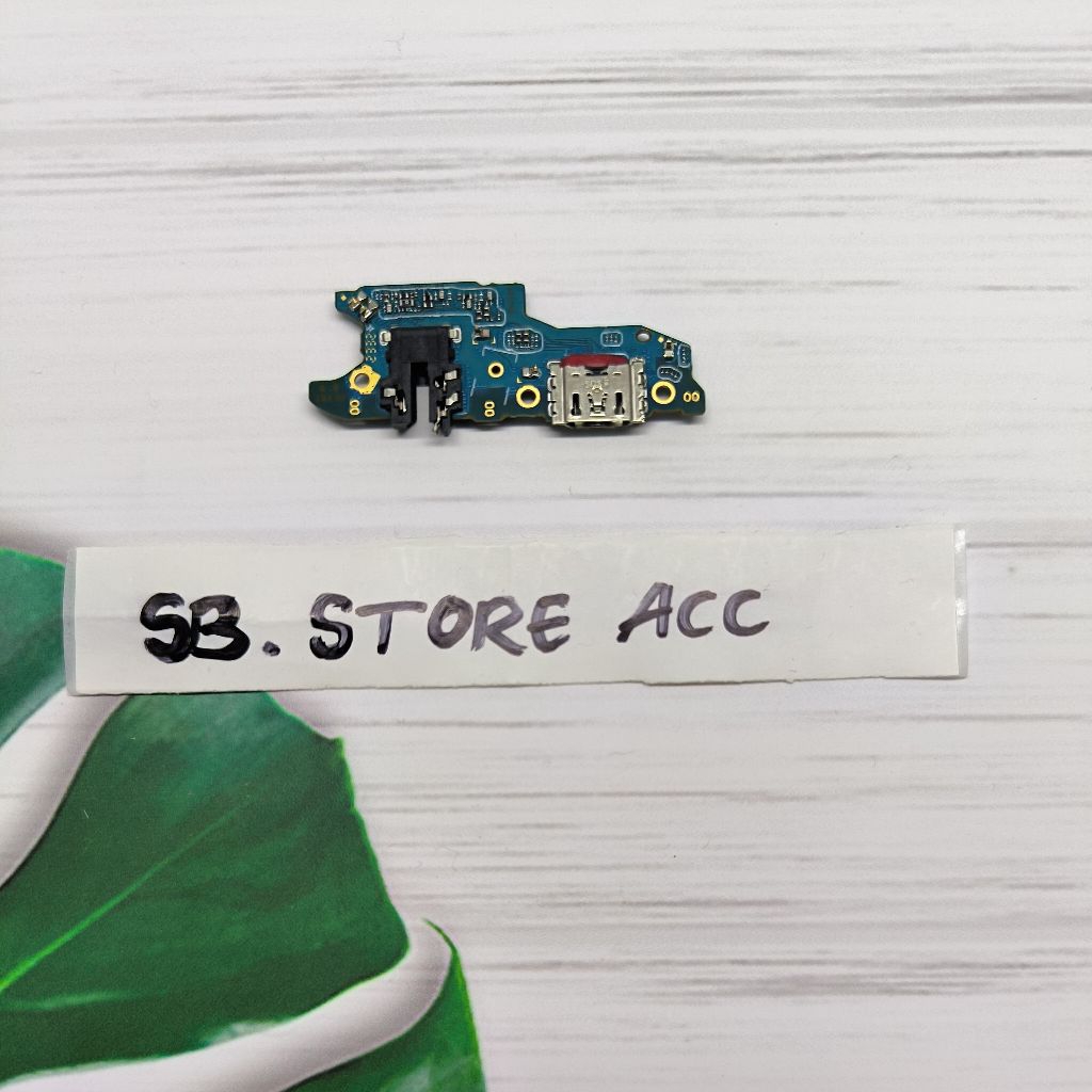 Flexible konektor cas papan cas connector charger Oppo A17 / Oppo a17k + IC ORI