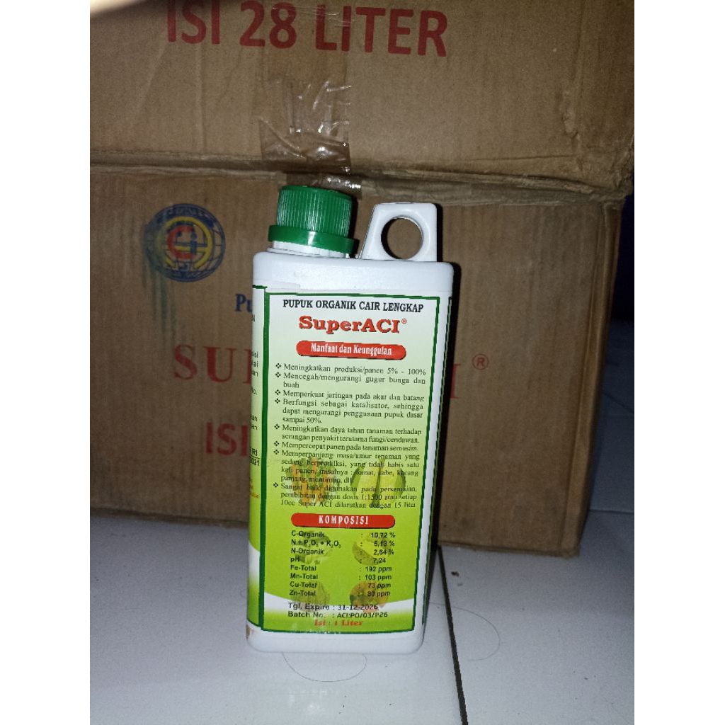 PUPUK ORGANIK CAIR LENGKAP SUPERACI