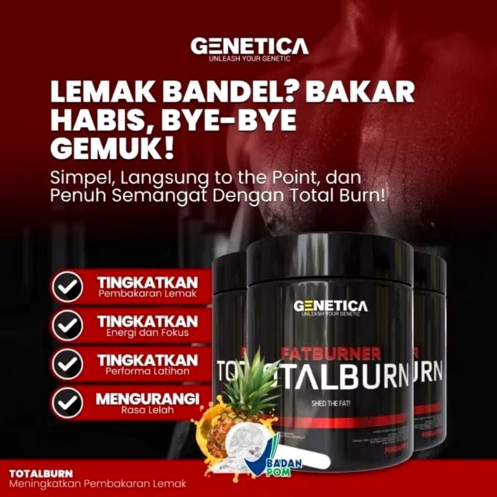 Genetica Total Burn Fat Burner 100 Gram CLA L
Carnitine