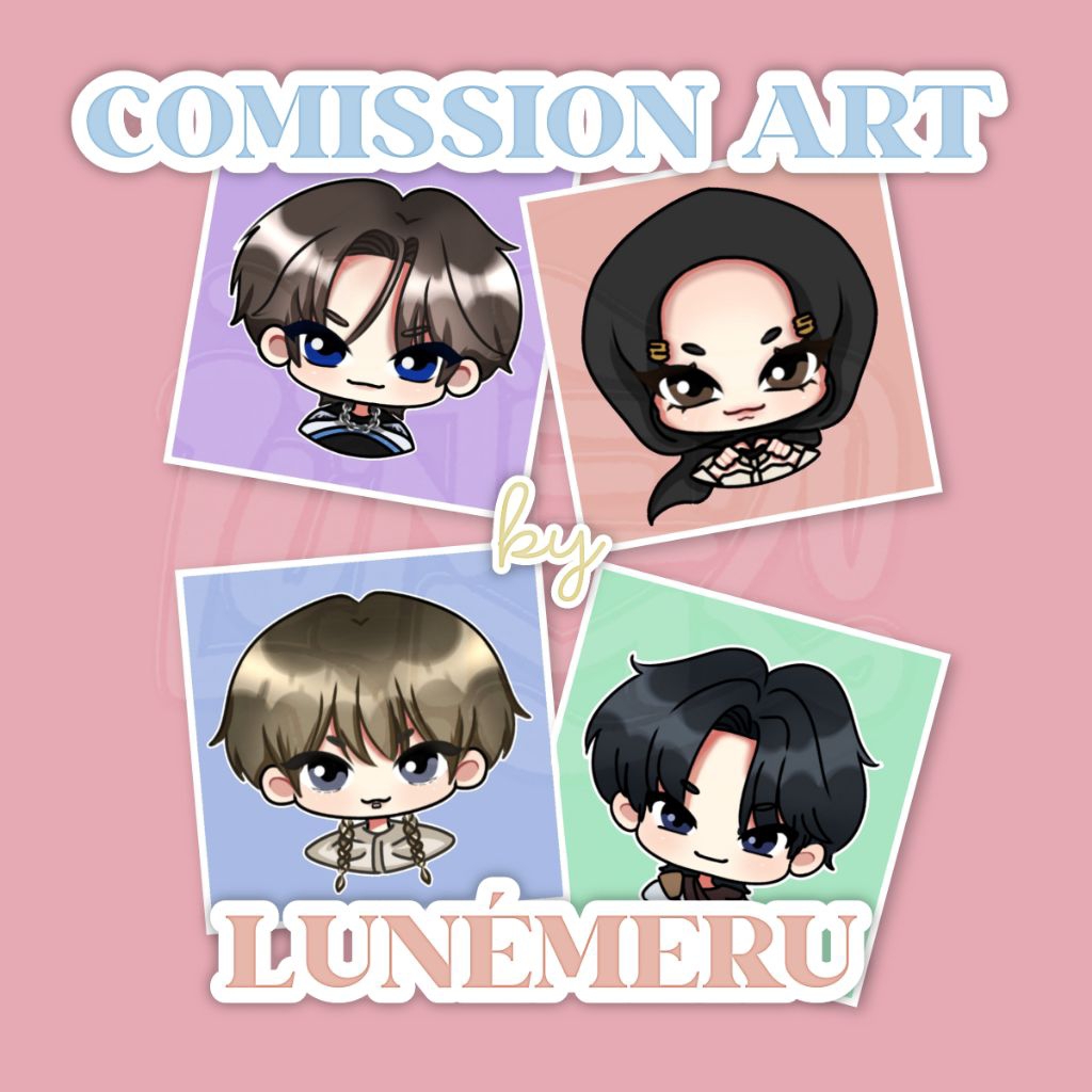 [CHIBI] COMISSION ART by LUNÉMERU