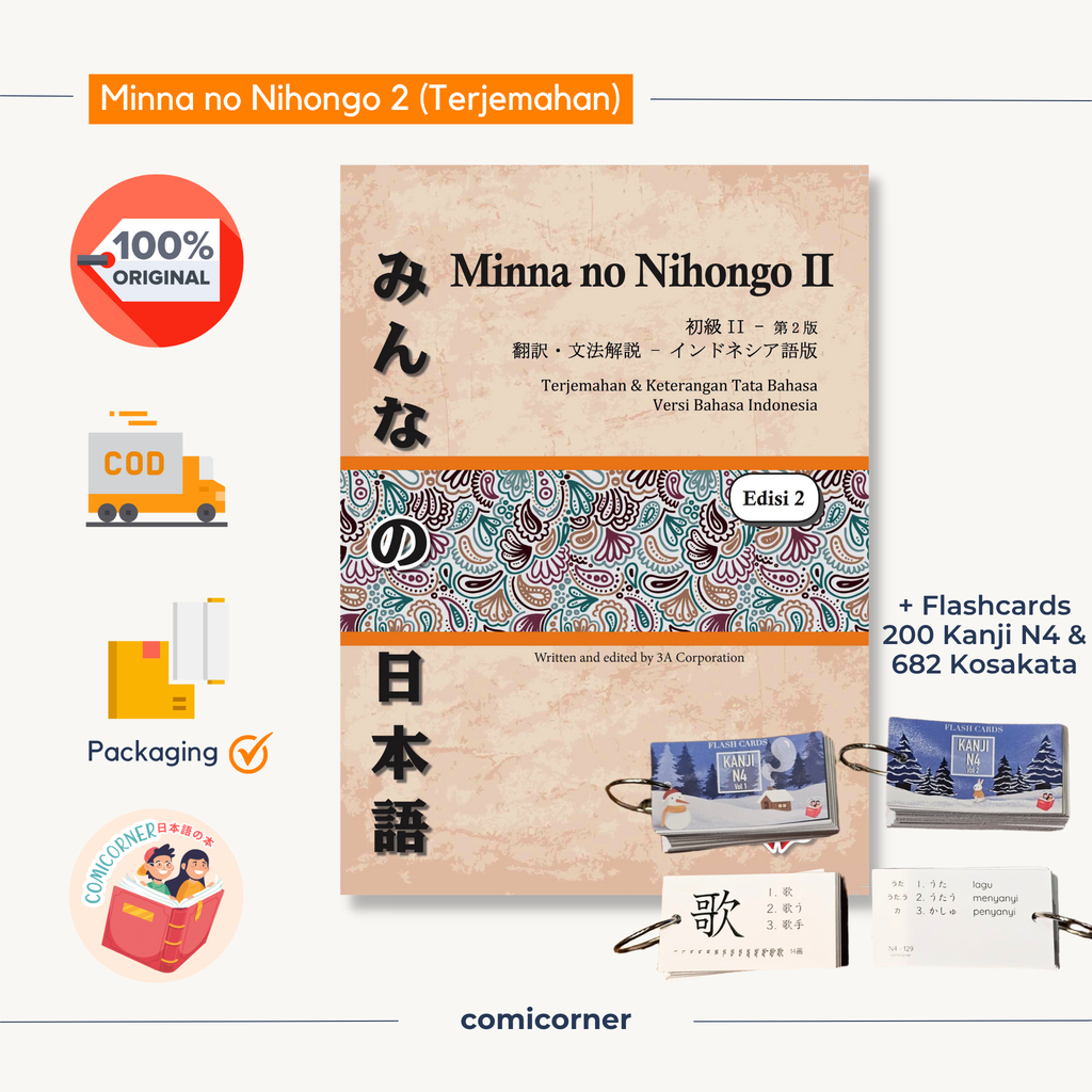 [ORI] Minna No Nihongo 2 Terjemahan Edisi Terbaru