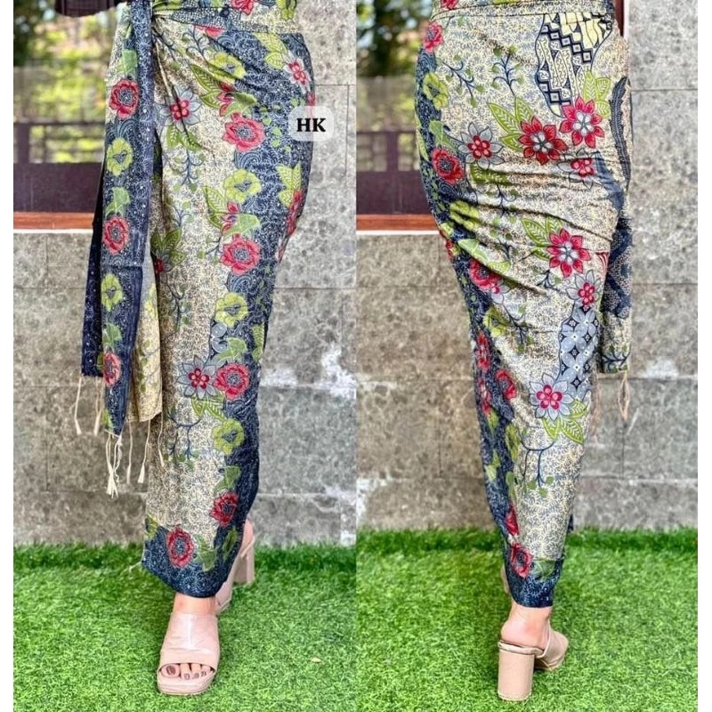 Kamen Sutra Set Selendang Kamen Endek Songket Bali Kebaya Wisuda ATBM