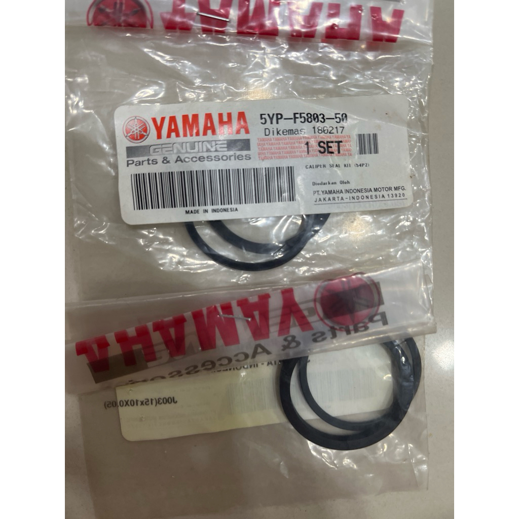5YP-F5803-50 seal piston kaliper depan jupiter mx 135 mx king ori Yamaha