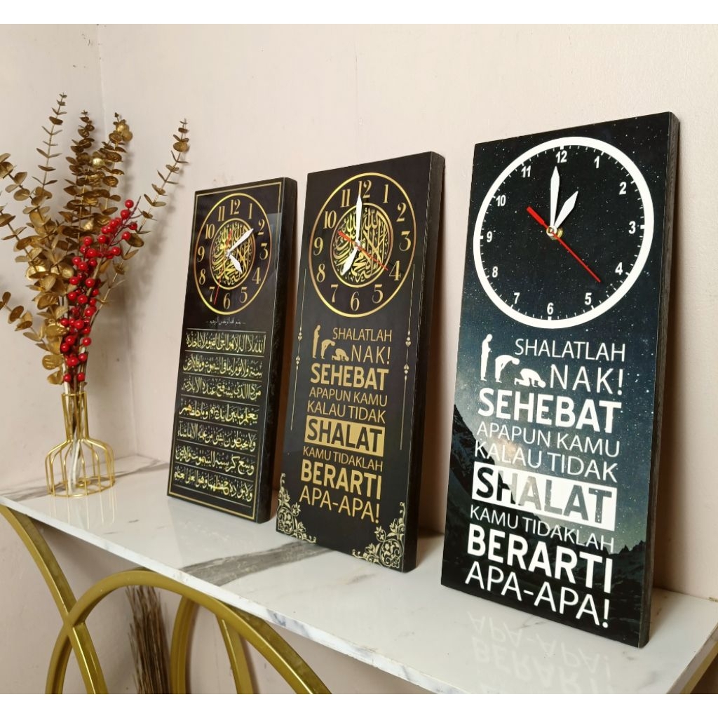 Jam Dinding Islami Estetik