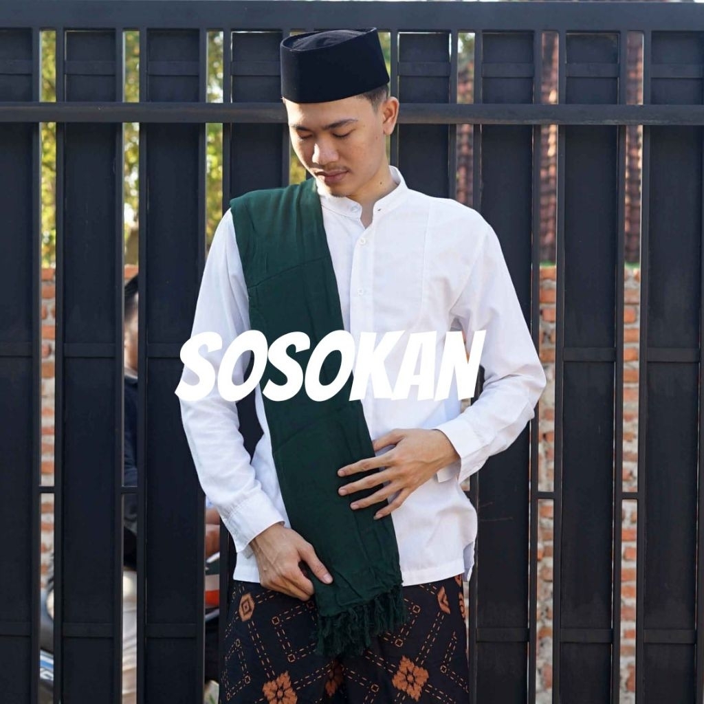 sorban rida hijau polos panjang rida solo rayon sorban habib haji