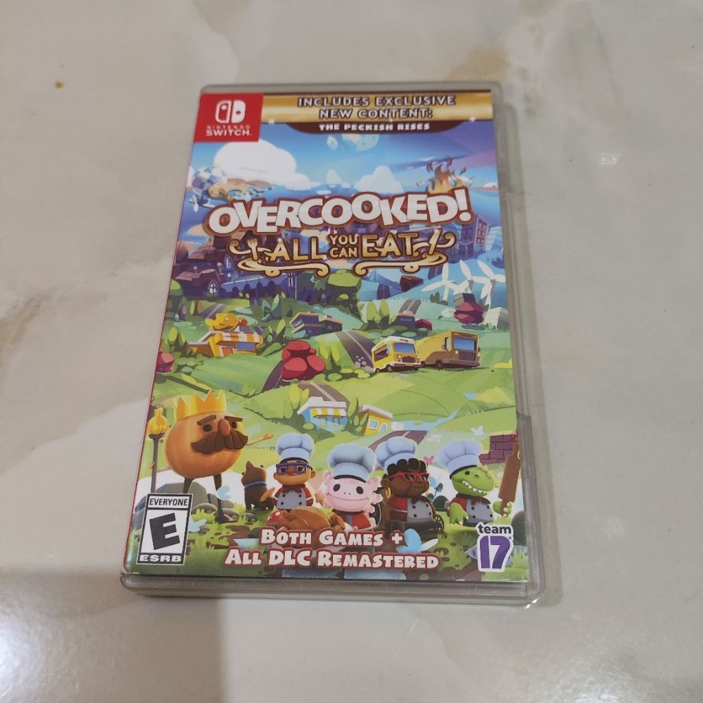 Kaset Nintendo Switch Overcooked All You Can Eat Cartridge Nintendo Switch Second