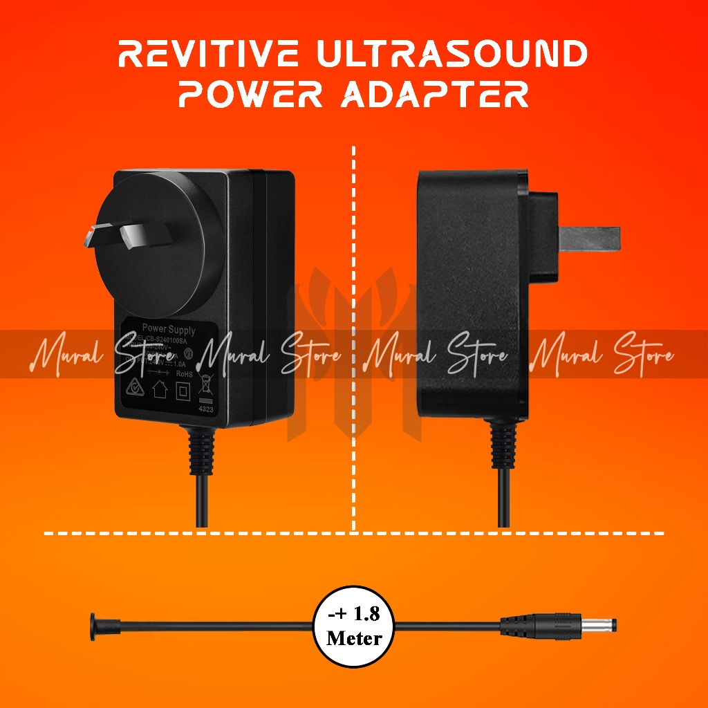 POWER ADAPTOR REVITIVE ULTRASOUND THERAPY MEDICAL POWER ADAPTER