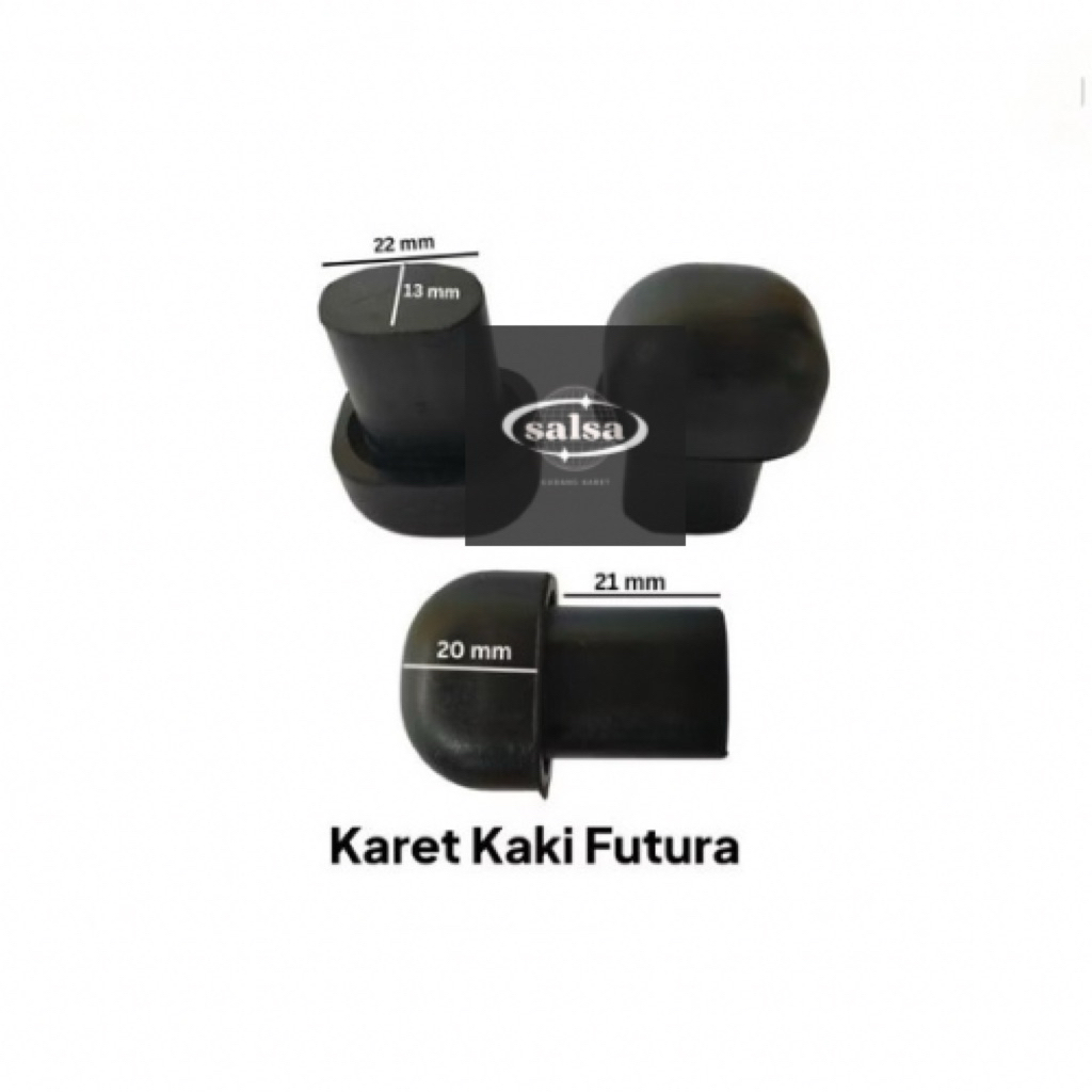 karet kaki kursi futura/karet tapak kaki/karet alas kaki kursi lipat