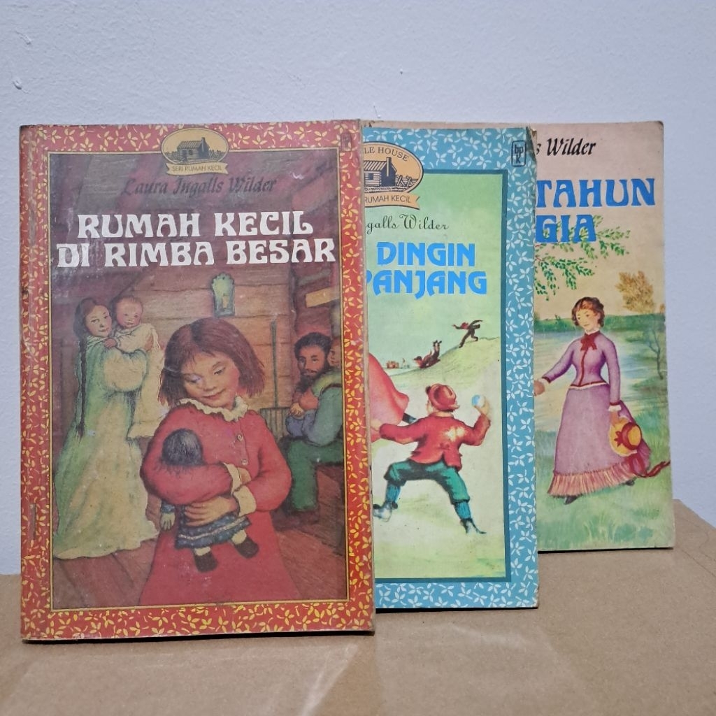 Laura Ingalls Wilder : Rumah Kecil di Rimba Besar, Tahun-tahun Bahagia, Musim Dingin yang Panjang