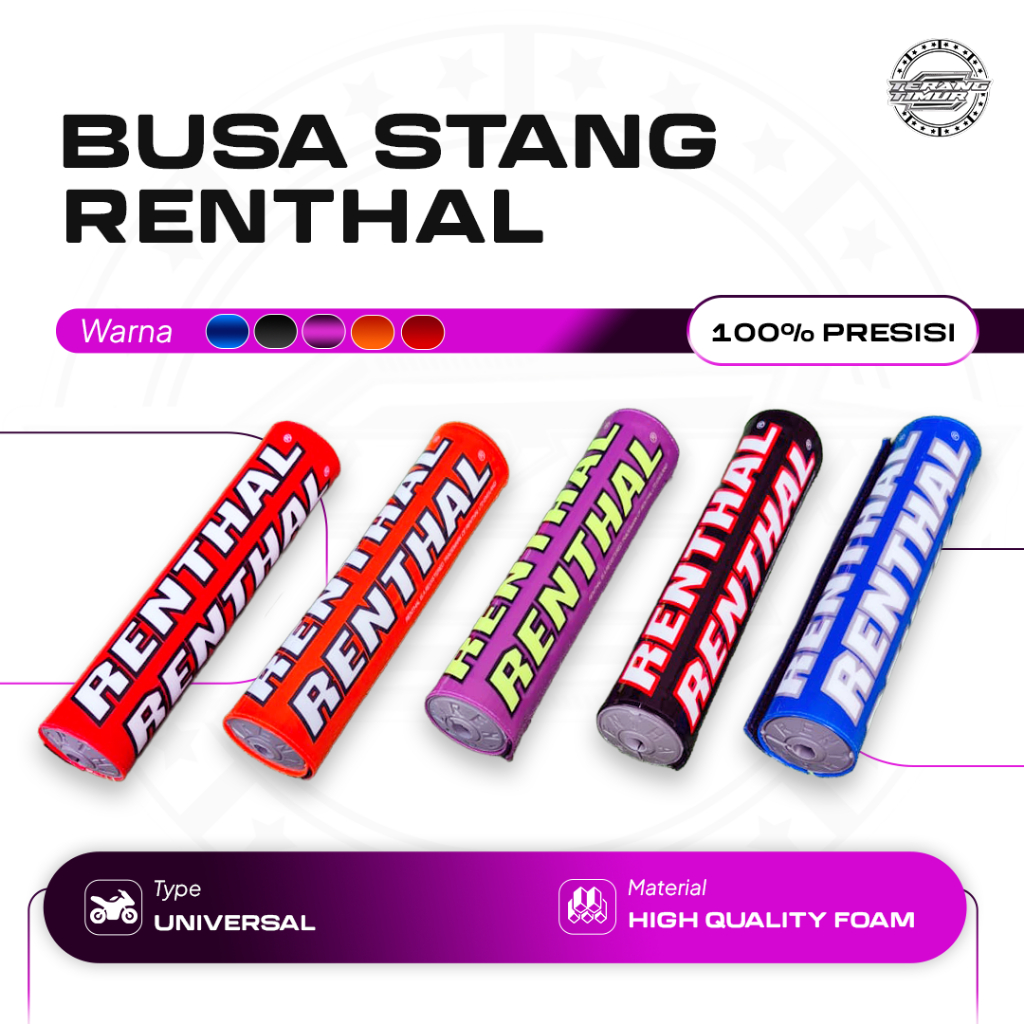 BUSA STANG RENTHAL TRAIL/CRF/KLX/BUSA RENTHAL 100% ORIGINAL