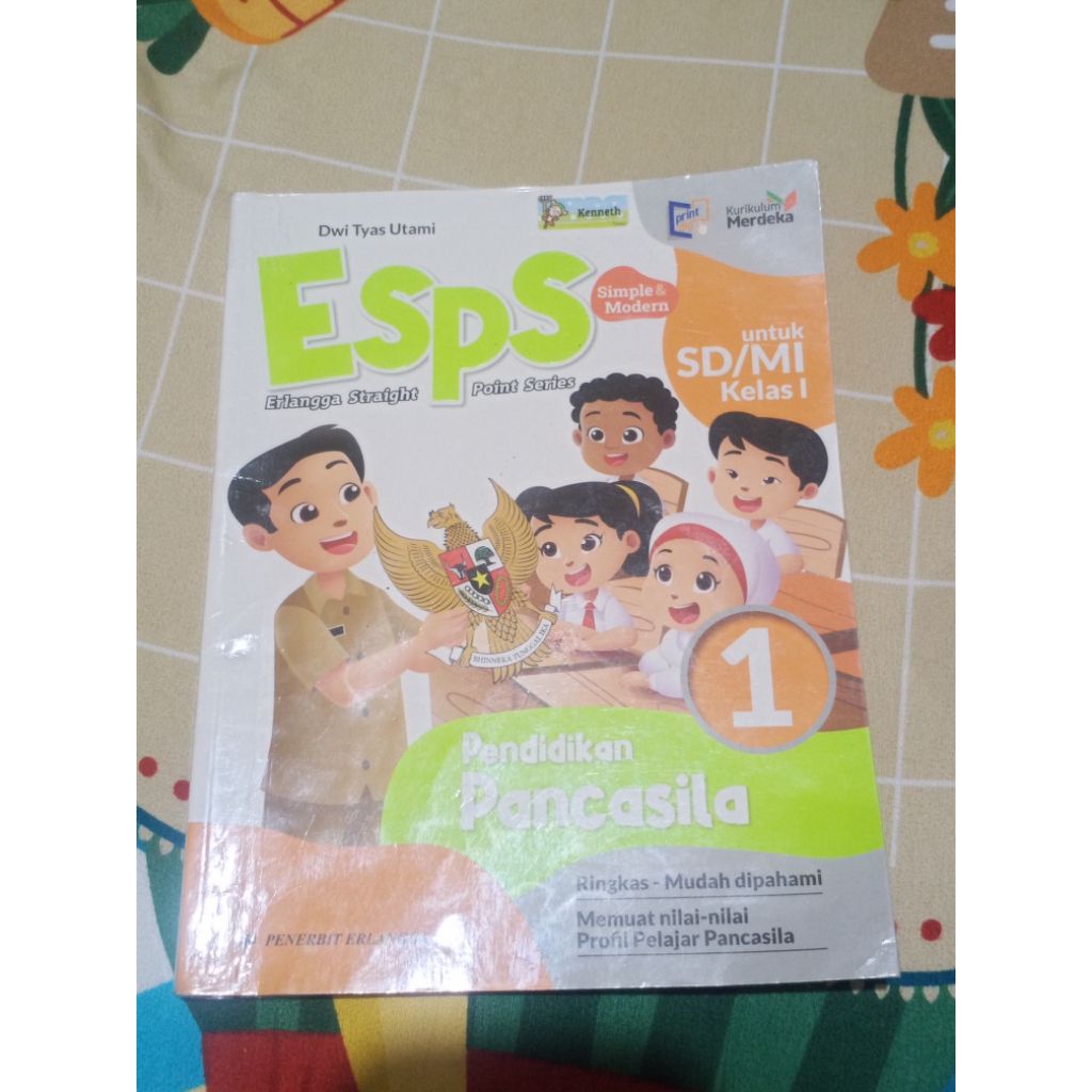 Buku Tematik kelas 1 SD #kurikulummerdeka #preloved #erlangga