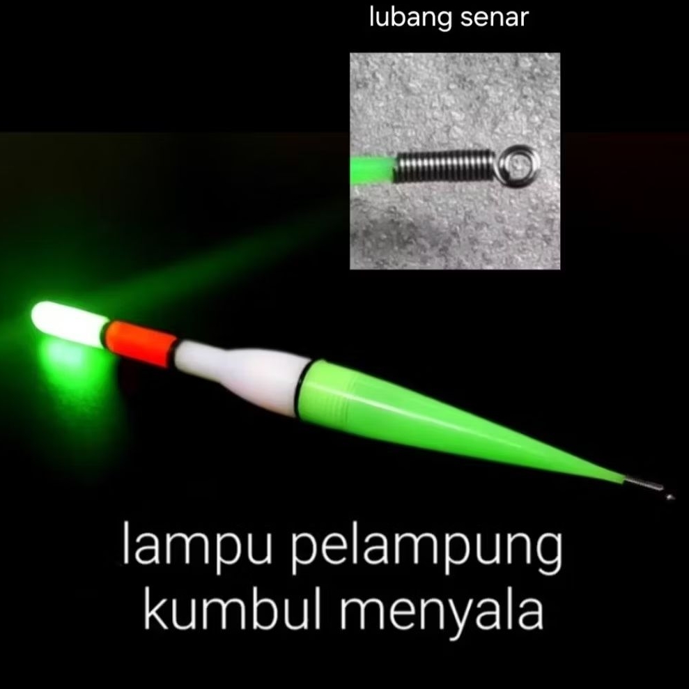 Pelampung lampu LED Umpan Pancing plampung ikan kumbul Fishing Float starled starlight