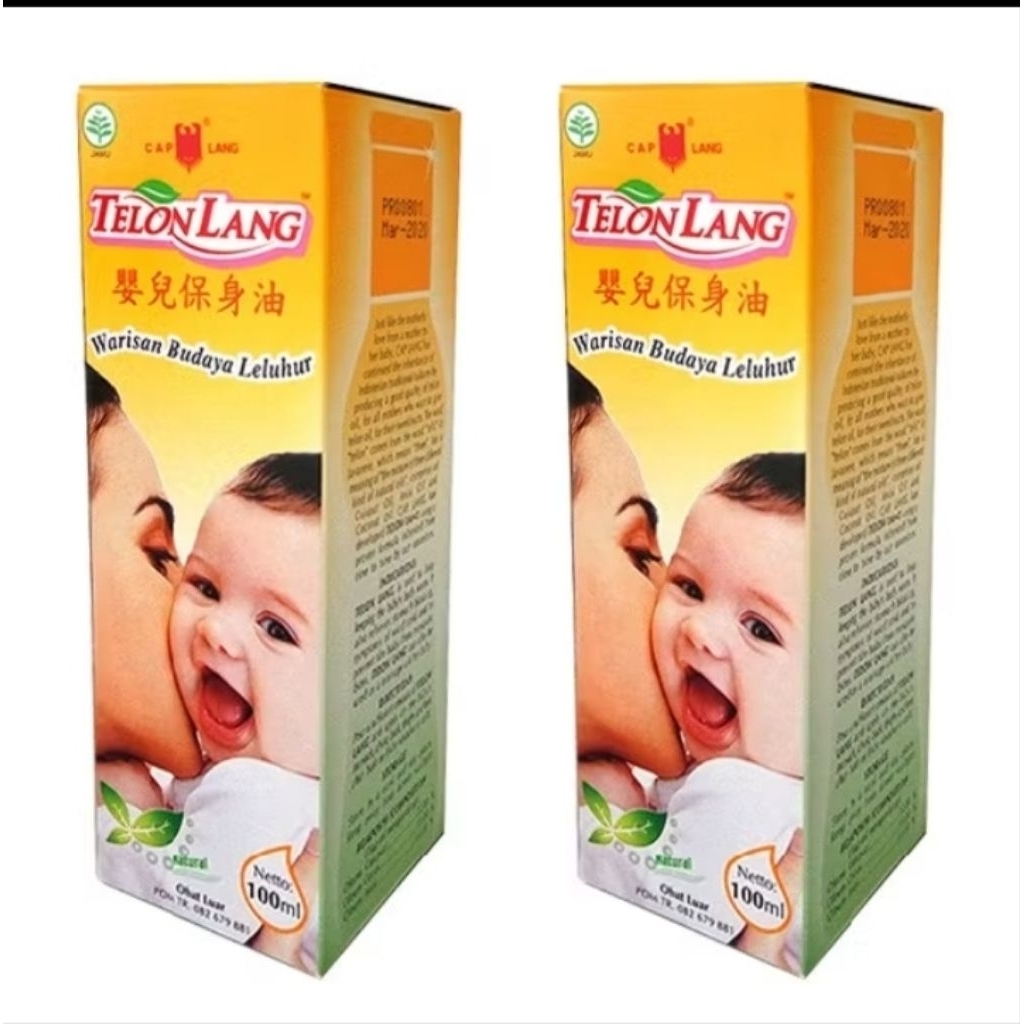 telon Lang minyak telon Lang 60 ml cap Lang