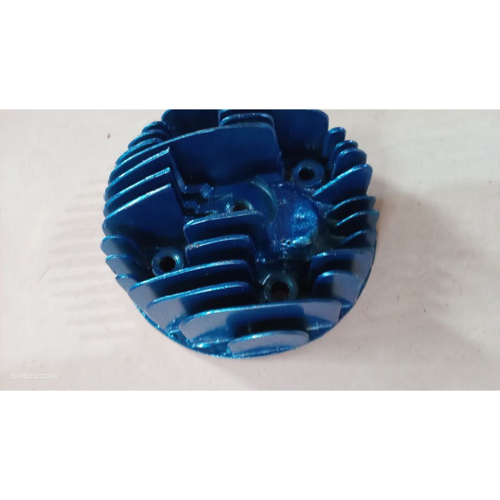 Silinder head racing vespa Busi tengah