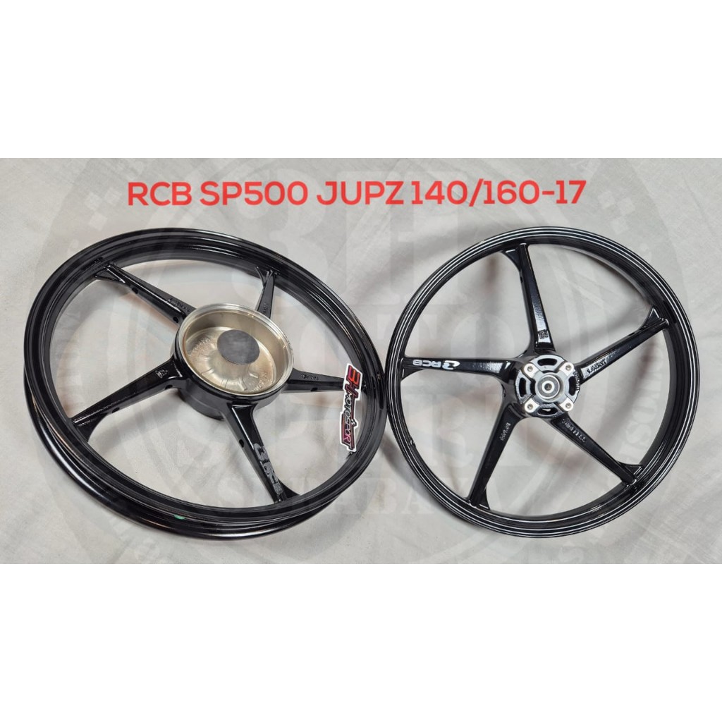 RCB SP500 VELG MOTOR JUPITER Z 140/160 RING 17 BROWN/BRONZE; HITAM