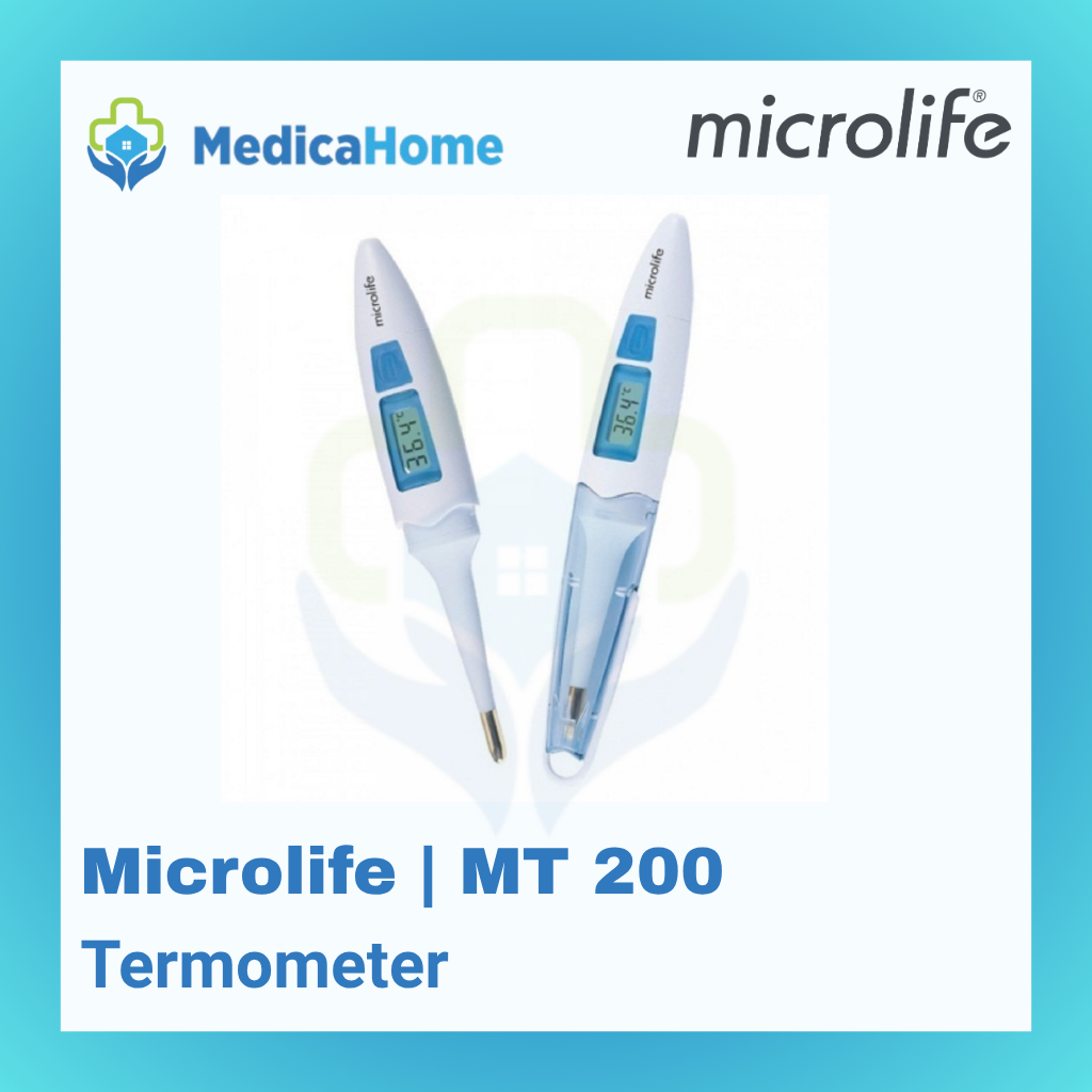 MICROLIFE Flexible Tip Digital Thermometer MT 200 Termometer Digital Termometer Suhu Badan