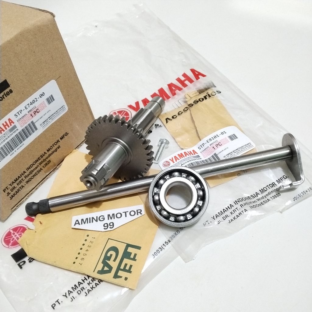 AS GEAR/GIR DEPAN +BERING+AS PERSENELING YAMAHA JUPITER Z BURHAN (5TP)