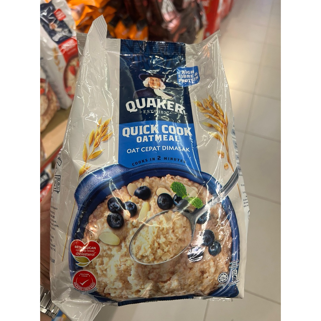 Quaker Quick Cook Oatmeal & Quaker Instant Oatmeal 1.2 kg