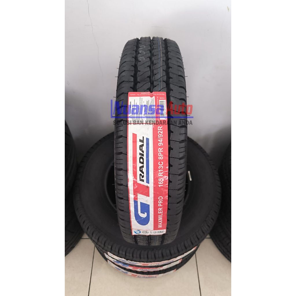 GT Radial Maxmiler 165 R13 Ban Mobil untuk Carry, Gran Max, & L300