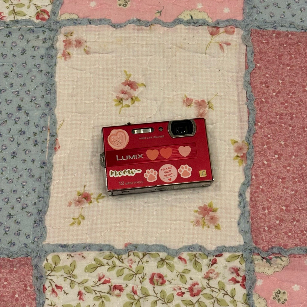 Panasonic Lumix DMC-FP8 digicam pocket camera kamera digital jadul digital camera