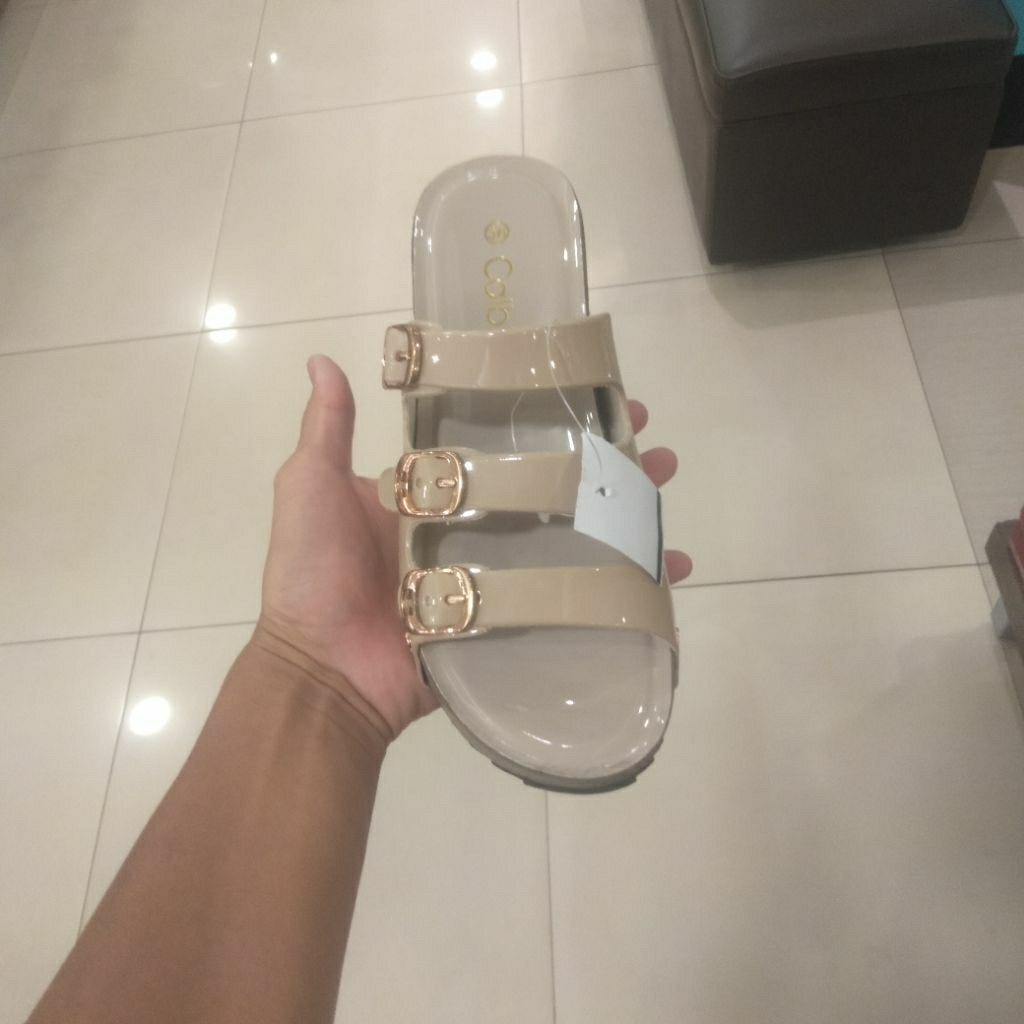 T SANDAL WEDGES CALBI GESPER 3 PEREMPUAN TERBARU