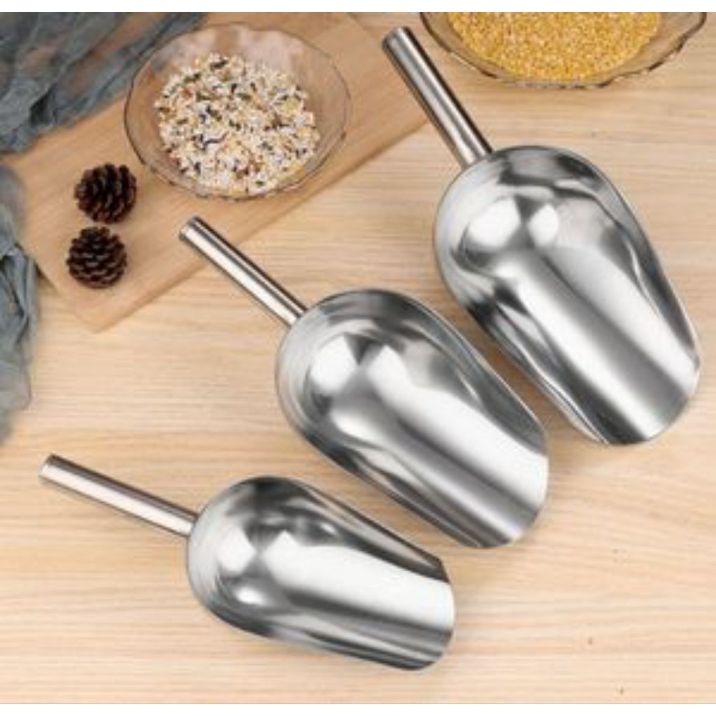 Sendok Es Skop Es Batu Stainless