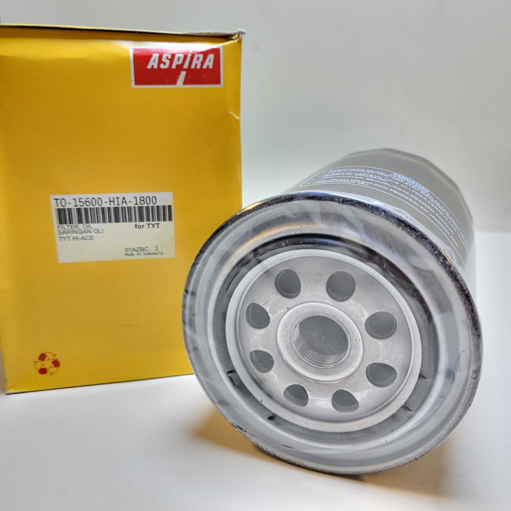TO-15600-HIA-1800 FILTER OLI TOYOTA HIECE,DYNA,RINO,KIJANG ASPIRA