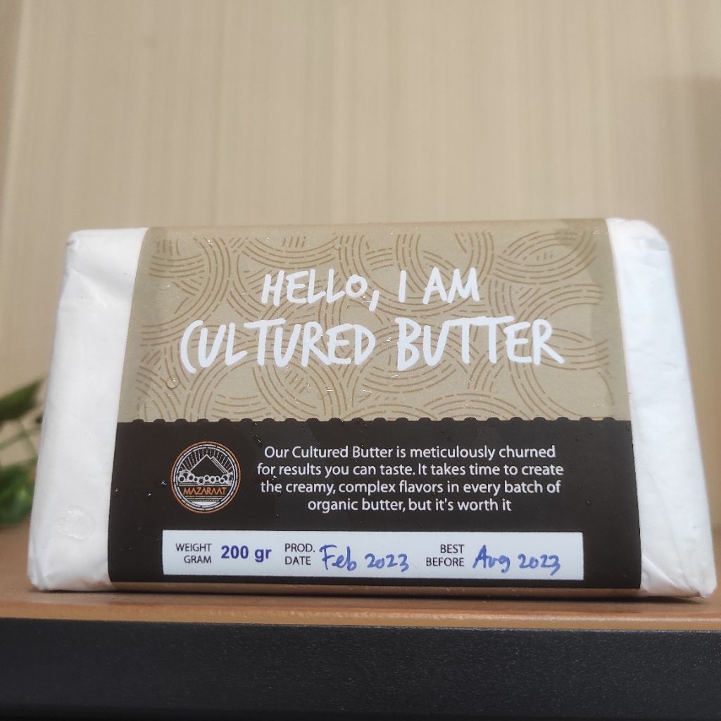 Mazaraat Cultured Butter 200gr