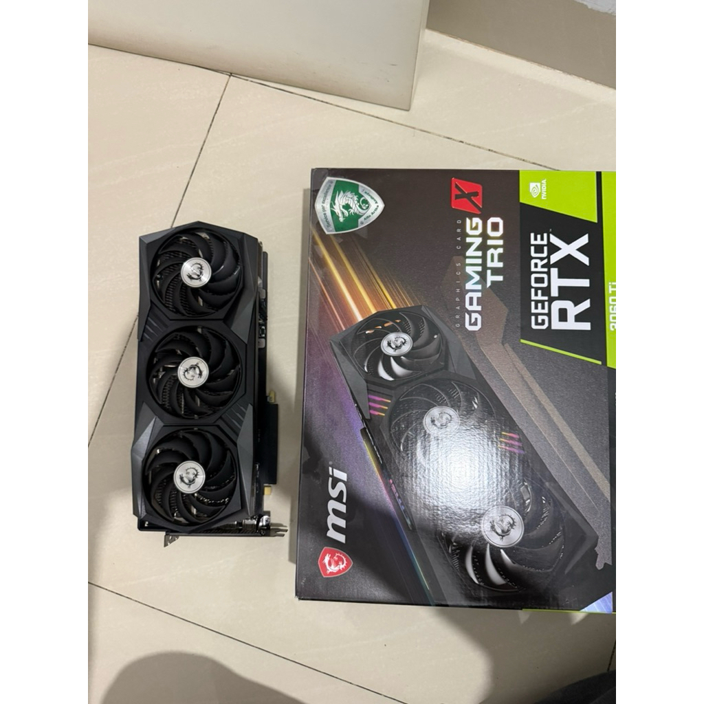 RTX 3060ti 8GB MSI fullset