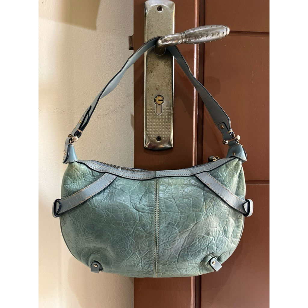 Tas Preloved Shoulder Bag Tas Ketek Kulit Asli Liz Claiborne