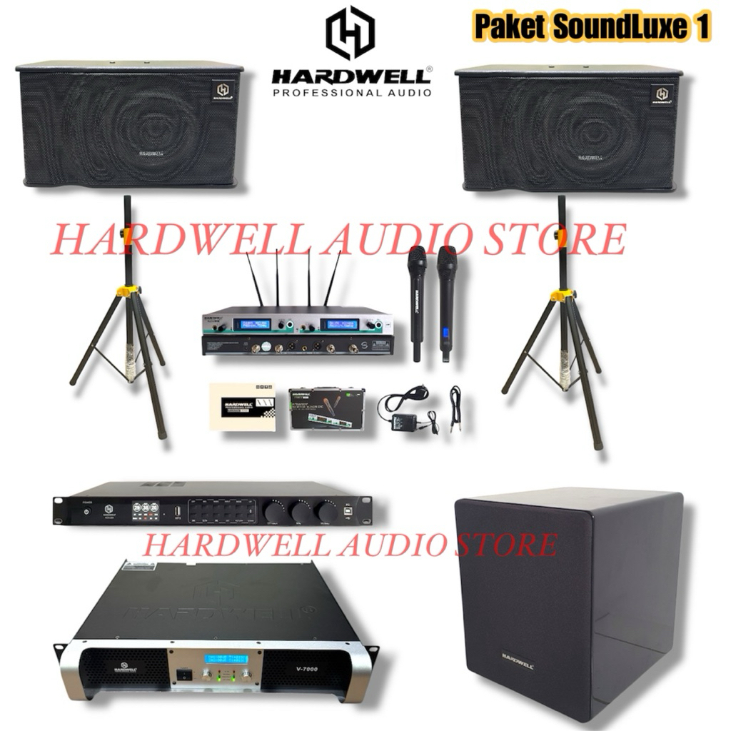 Paket Soundsystem Karaoke Hardwell / Paket Sound Hardwell / Paket Soundsystem Hardwell Original (Sou