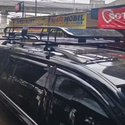 Roof rack roofrack bagasi atas mobil rush lama model buzz rack