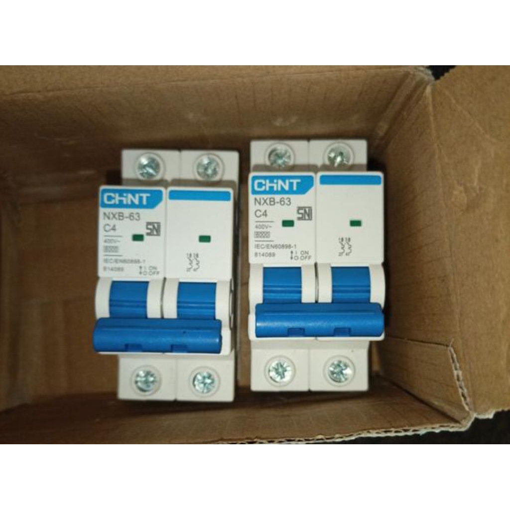 CHINT MCB NXB - 63H 2P 10kA 63A
