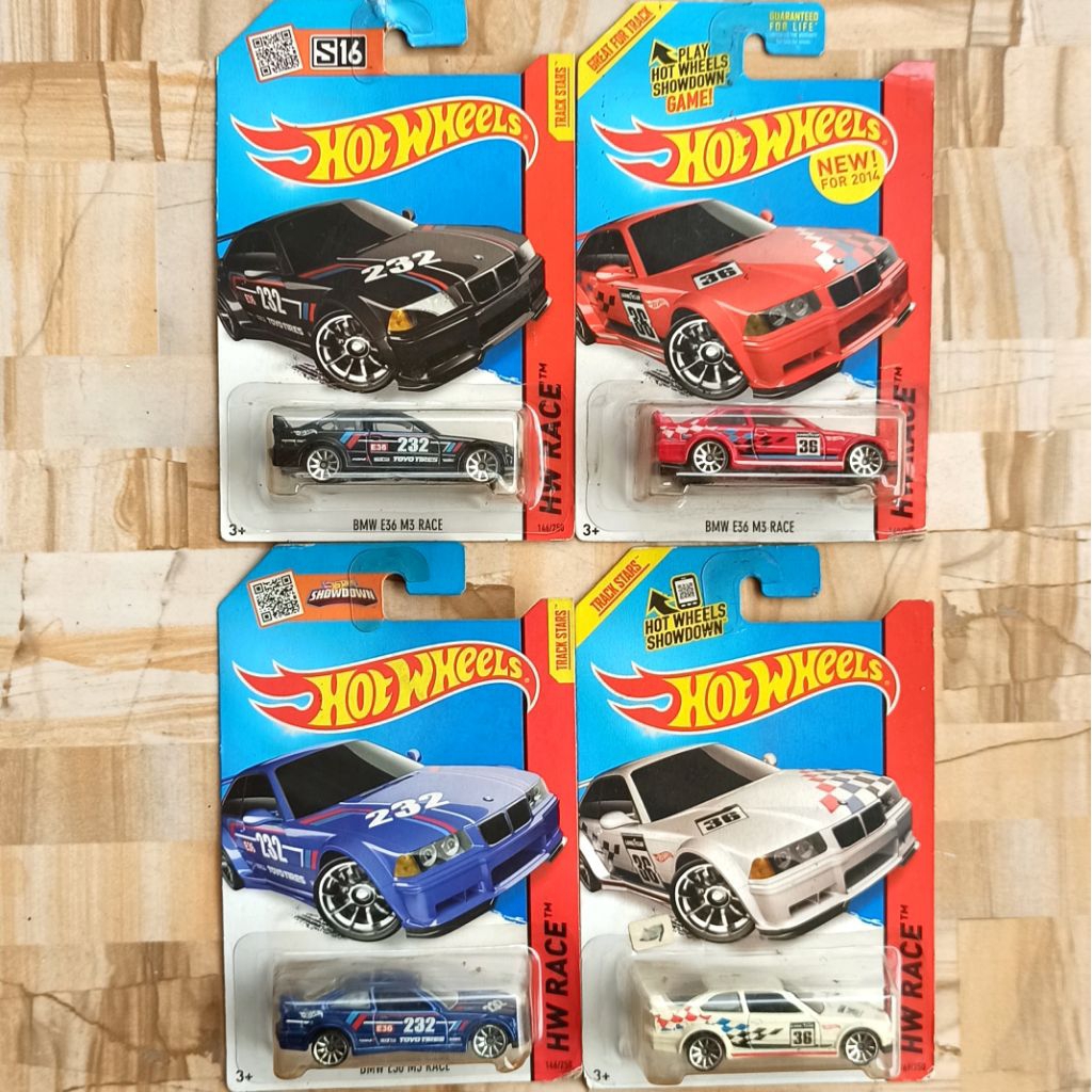 hotwheels BMW e36 m3 race