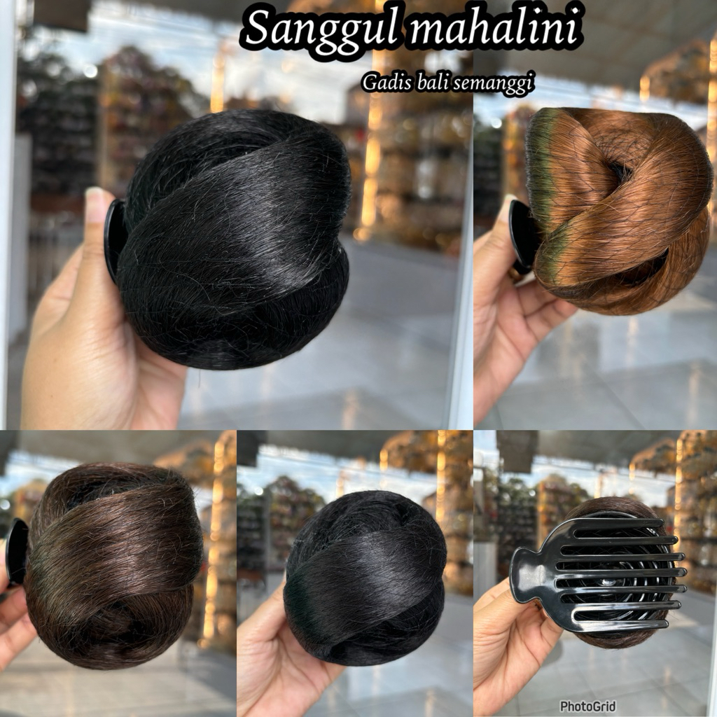 sanggul mahalini/ sanggul modern/ sanggul bali/ sanggul simple