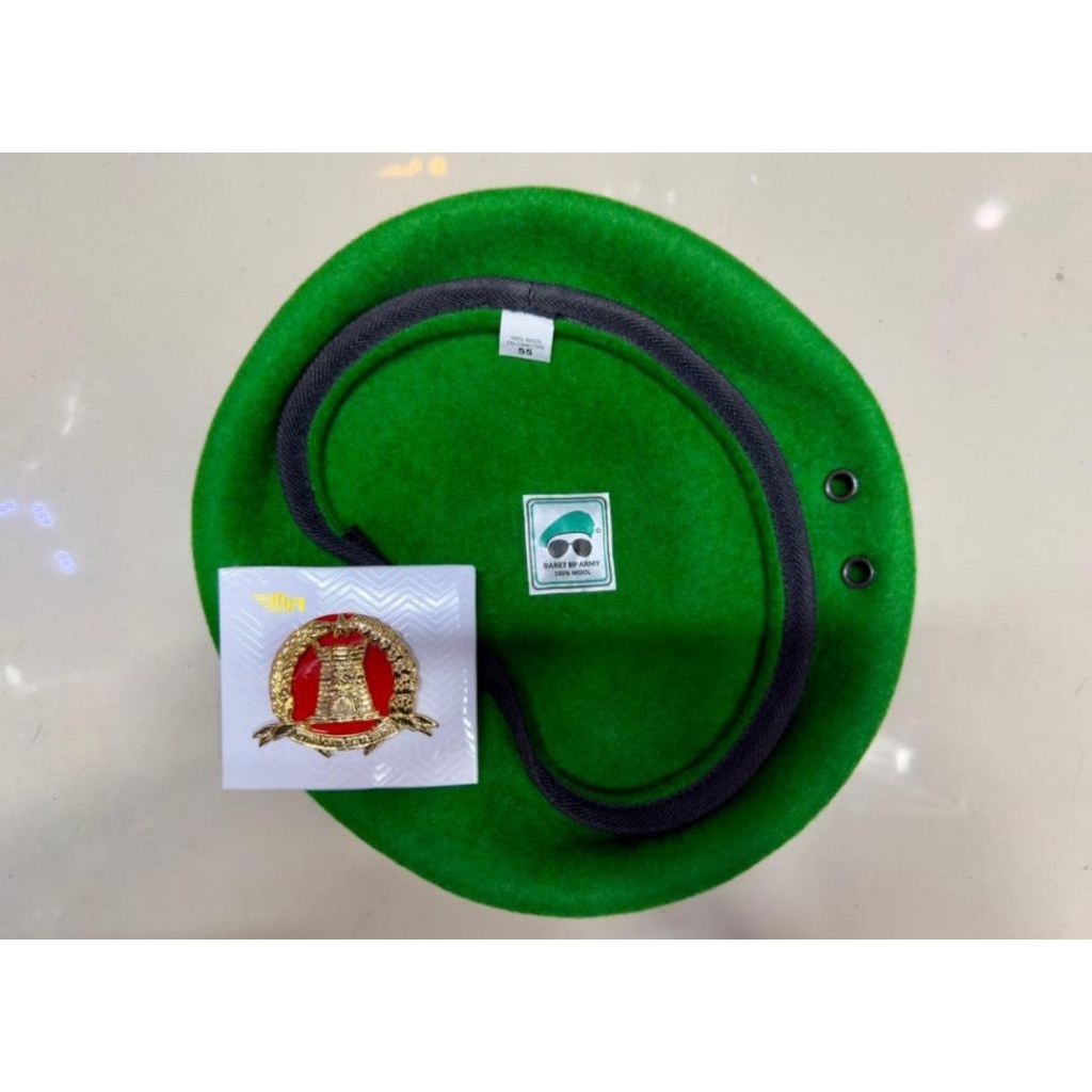BARET HIJAU SUAD KACAMATA/BARET HIJAU TNI
