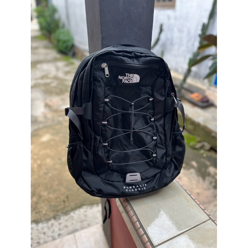 THE NORTH FACE BOREALIS BACKPACK BLACK CLASSIC ORIGINAL