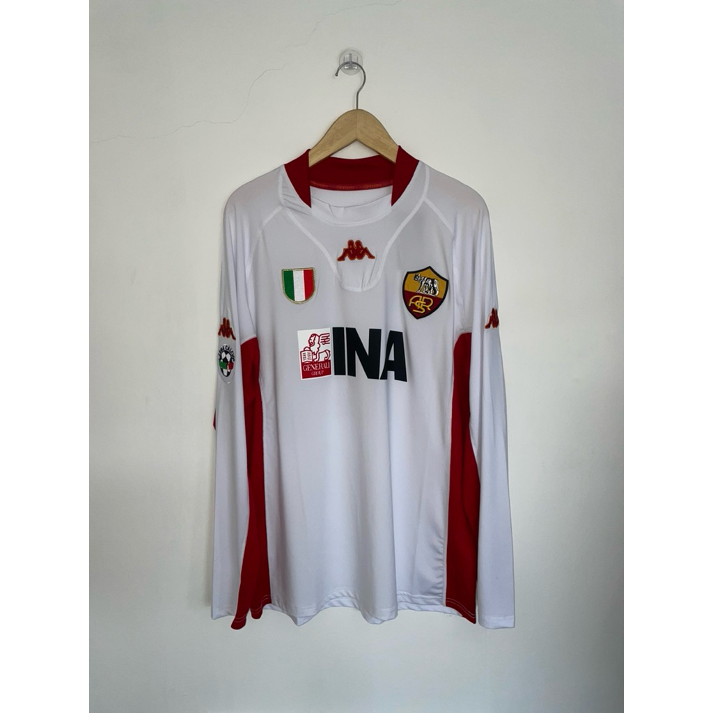 Jersey Retro AS Roma 2001-02 Francesco Totti Lega Calcio Serie A