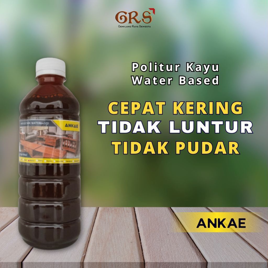 GRS - Politur kayu waterbased praktis 500ml