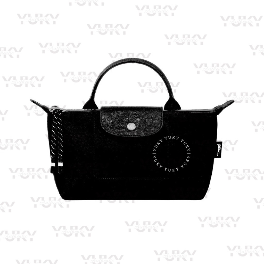 Tas Wanita Branded LO*G CHAM* LC Le Pliage Energy Pouch Black 100% Original