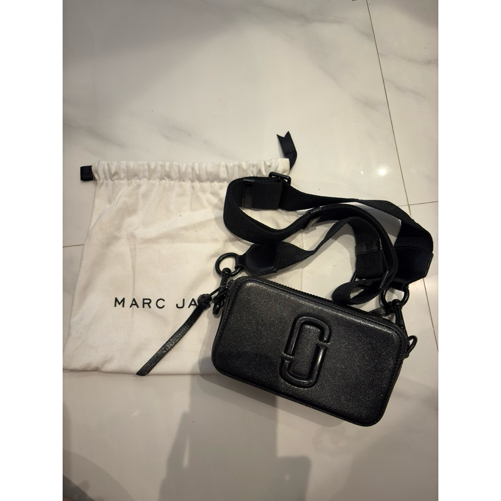 Marc Jacobs Snapshot Bag All Black Preloved