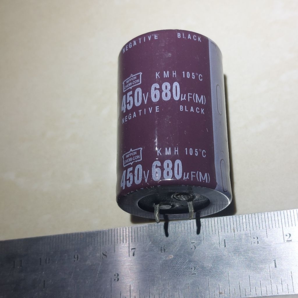 680UF 450V Elco C680UF450V C680 680 Mikro Farad 680Mikro 450Volt 450 Volt Elko Elektrolit Kondensato