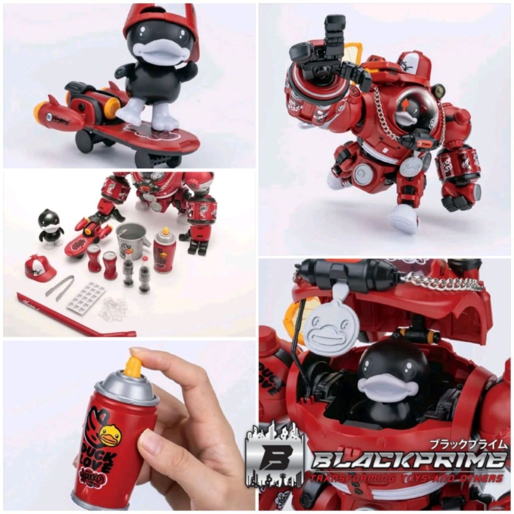 Yolopark SOSKILL x ULTRA EGG x B.Duck Second Edition HipHop Duck model kit