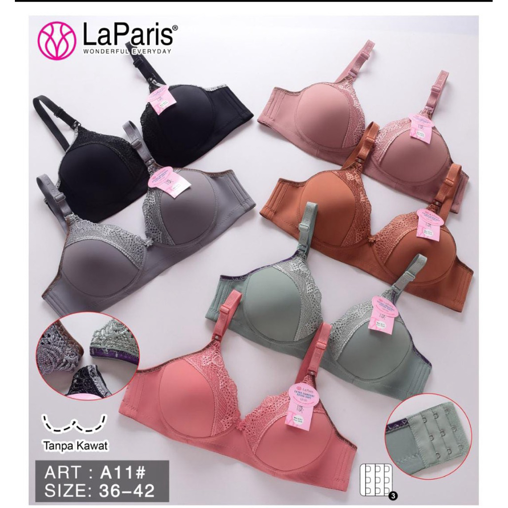 Bra LaParis seri A11, BH LaParis, Dalaman LaParis, pakaian dalam wanita